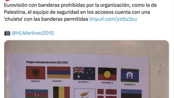 Publican la foto de las banderas permitidas en Eurovisión y ojo porque afecta a España indirectamente