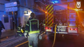 Fallece una mujer de 87 años en el incendio de su vivienda en Madrid