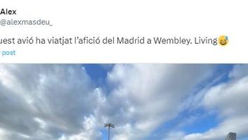 Unos aficionados del Real Madrid tienen que volar a Wembley justo en este avión: el colmo de la mala suerte