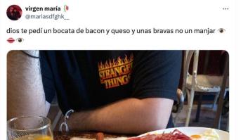 Hace salivar a media España con esta imagen de lo que le han servido en un bar