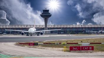 Desviados 21 vuelos en el Aeropuerto de Barajas por el avistamiento de drones