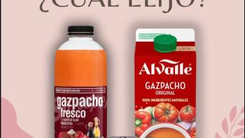 El aviso de una nutricionista sobre los gazpachos del súper que vienen en botella (y no en brik)