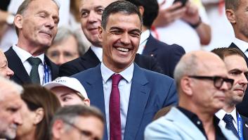 Ve que Sánchez estaba en el España-Alemania y se corona con su reacción: "Tiene todo el sentido"