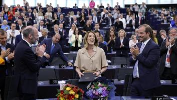 La conservadora maltesa Roberta Metsola, reelegida al frente del Parlamento Europeo
