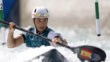 Maialen Chourraut pincha en la final de piragüismo en eslalon y se queda a las puertas del metal