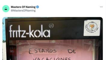 Un bar anuncia que cierra por vacaciones con un sincero cartel que merece ser expuesto en un museo