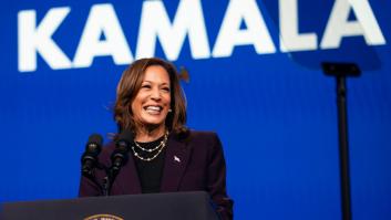 Kamala Harris manda un mensaje a Trump: "Si tienes algo que decirme, dímelo en la cara"