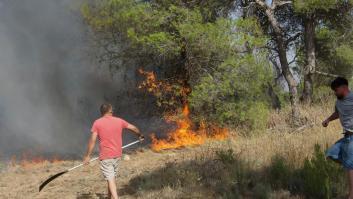 Confinan dos pueblos de la Serranía Media de Cuenca por el incendio de Valdeverdejo