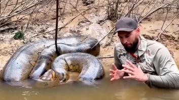 Se adentra en el Amazonas y se encuentra cara a cara con la segunda serpiente más grande del mundo