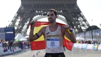 Lo que hace el entrenador de Álvaro Martín cuando recibe el bronce en los JJOO da la vuelta a España