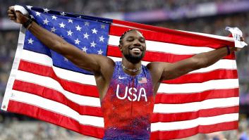 Noah Lyles vuela al oro olímpico de los 100 con marca personal