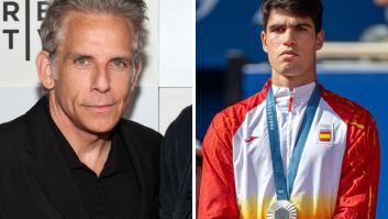 El actor Ben Stiller se pronuncia así sobre Alcaraz tras su derrota ante Djokovic