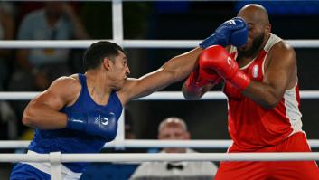 Ayoub Ghadfa se mete en la final de +92 kilos y luchará por el primer oro olímpico del boxeo español