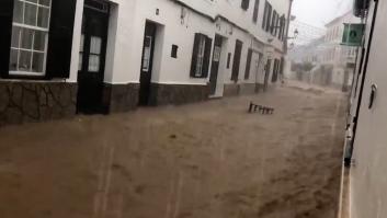 Las inundaciones en Menorca llegan a niveles casi apocalípticos: "parece que se vaya a hundir toda la isla"