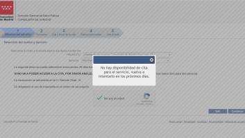 El sistema de citación para ponerse la vacuna contra la viruela del mono vuelve a colapsar en Madrid