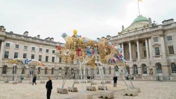 Declarado un incendio en la emblemática Somerset House de Londres