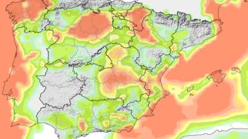 La AEMET activa una alerta de última hora por pedrisco y vendavales en seis comunidades