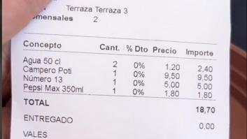 Lo que le han puesto al pedir un campero en un bar Málaga es para verlo: y por menos de 10 euros