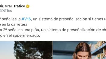 La DGT aprovecha la hora de ligar del Mercadona para explicar qué hacer si te chocas en la carretera