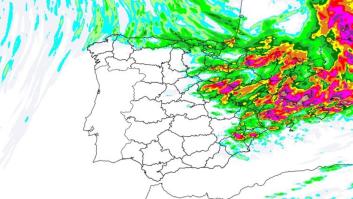 La AEMET publica el mapa del impacto final de la temida cadena de tormentas