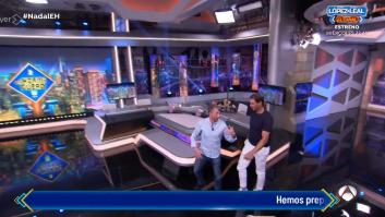 Lo que hace Rafa Nadal en este momento de 'El Hormiguero' es ya lo más comentado del día