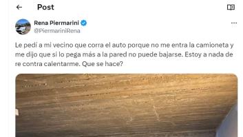 Su vecino dice que ya no puede poner el coche más pegado a la pared y la foto de cómo aparca es TELA