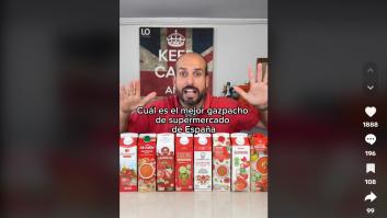 Un experto cata a ciegas 8 gazpachos de supermercado y señala el mejor: para muchos, sorpresa