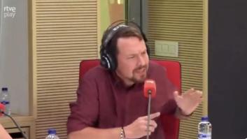Pablo Iglesias salta como un resorte cuando Gonzalo Bernardos le alude directamente con estas palabras