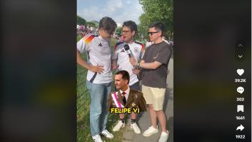 Enseña a unos alemanes la foto de Felipe VI para ver si saben quién es: lo que dice uno es de nota