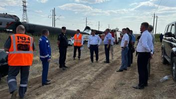 Una "injerencia ilegal" hace descarrilar un tren ruso en la frontera con Ucrania