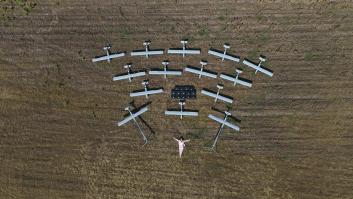 Una acción benéfica del pueblo ucraniano termina en una lluvia de drones para Zelenski