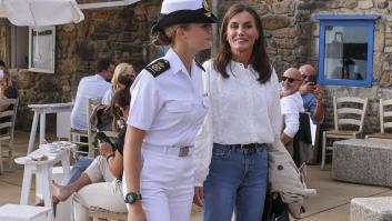 Lo que hizo Letizia en el restaurante en el que comió con Leonor llama y mucho la atención