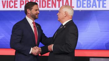 El debate entre J.D. Vance y Tim Walz: un blanco cara a cara lleno de política real