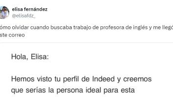 Busca trabajo como profesora de inglés y este es el empleo que le proponen por su perfil