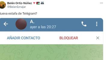 Muestra la estafa más surrealista que le han enviado por Telegram