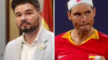 Preguntan a Rufián por Rafa Nadal y aporta un matiz que nadie ha puesto sobre la mesa