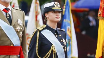 El detalle en la manga izquierda del uniforme de Leonor que lo dice todo de su paso por la Escuela de Marín