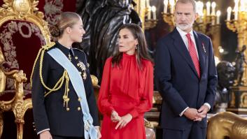 El besamanos de los reyes: de Ana Rosa a Teresa Perales, pasando por Lidia Bedman, mujer de Abascal, y Eva Fernández, la estilista de Letizia