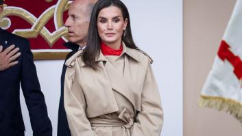 La prensa inglesa define así a Letizia durante el desfile: el comentario del look, clave