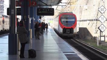 Renfe suspende todos los servicios ferroviarios en Málaga por las fuertes lluvias