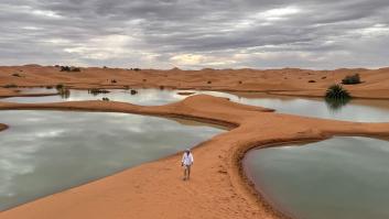 Reaparece de manera repentina un lago de Marruecos desaparecido hace 50 años