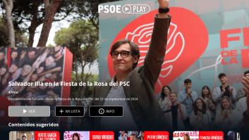 El PSOE lanza su propio Netflix