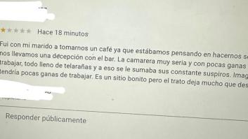 Se quejan públicamente de una camarera y ella cuenta qué le ocurría realmente: para reflexionar