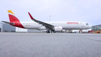 Iberia hace historia con el avión único en el mundo