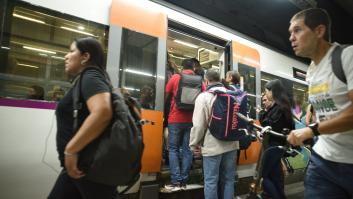 Rodalies comienza a restablecer el servicio tras más de seis horas cortado por la lluvia