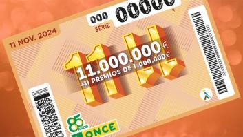 Estos son los premios del Sorteo 11 del 11 de la ONCE 2024