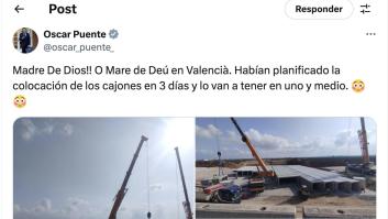 Jordi Cruz responde a este tuit de Óscar Puente y cuenta los 'me gusta' por miles