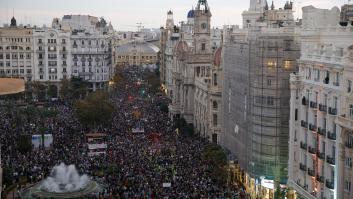 Las manifestaciones que piden la dimisión de Mazón, en imágenes