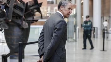 Zaplana seguirá en libertad provisional tras su condena: la Audiencia no ve riesgo de fuga