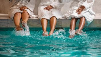 El balneario muy cerca de España donde te puedes bañar mientras te caen copos de nieve